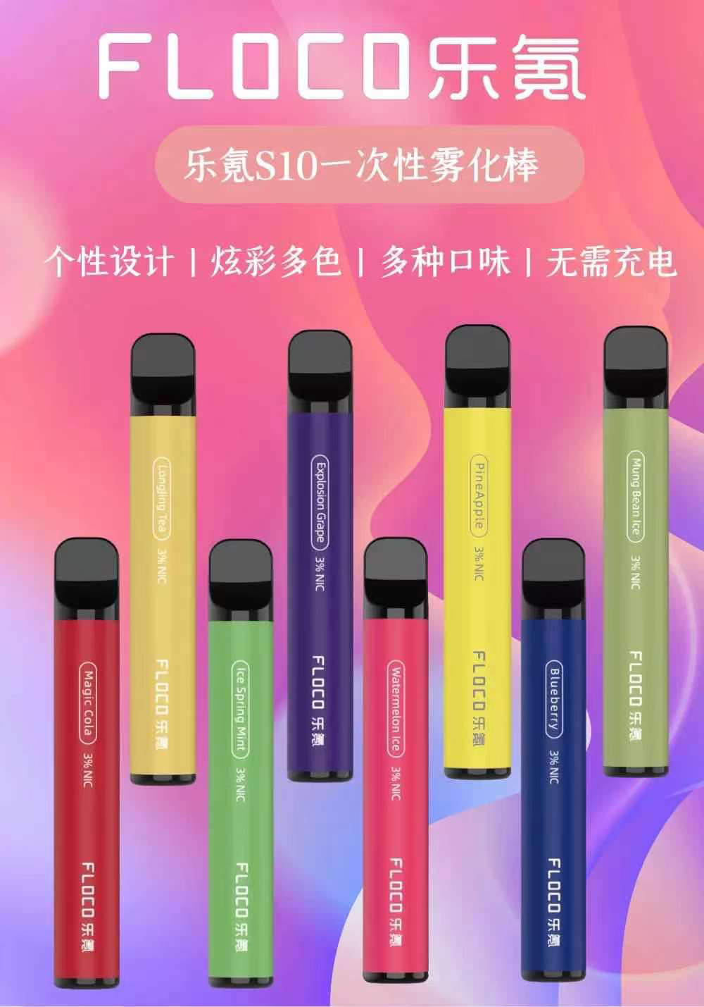 聚焦科技与潮流，FLOCO乐氪加速角逐电子雾化器赛道！