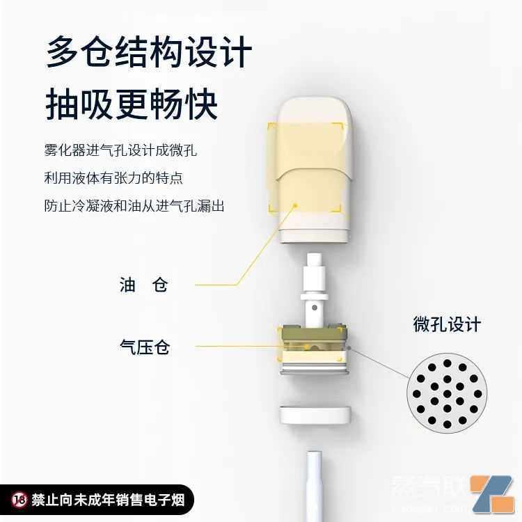 LEME乐美推出旗下首款电子雾化产品，全新LOGO，两大雾化技术加持